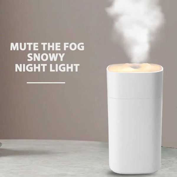 Portable Usb Rechargeable Air Humidifier 350ml Mini Sprayer Mist humidifier Double Wet Aroma Essential Oil Diffuser for CarM251113