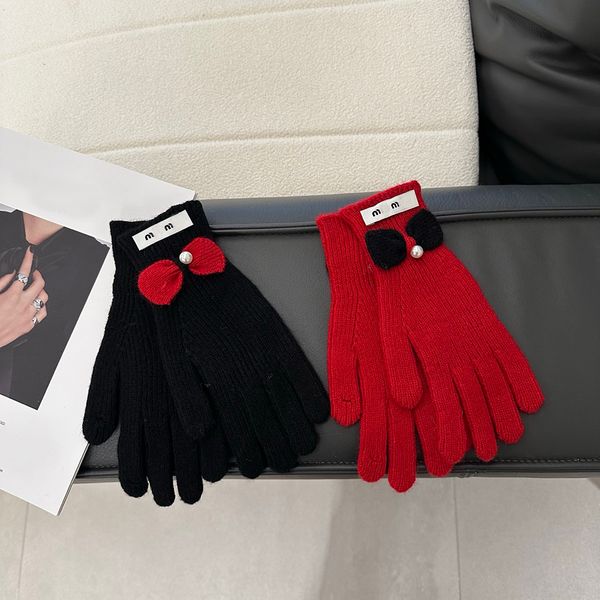 

Five Fingers Gloves Designer men Gloves Thermal Heat Gloves Winter Warm Skiing Cold Proof Touch Screens Mittens Snowboarding