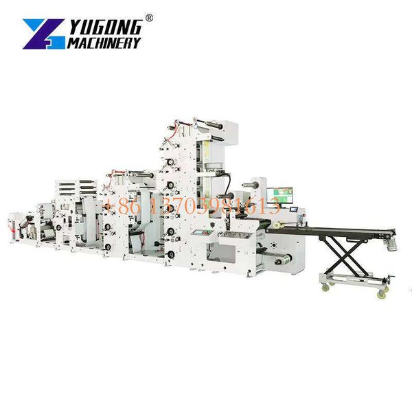 

Yugong Paper Flexo Ruling /printing Machine Print and Cut Machine Paper Processing Machinery