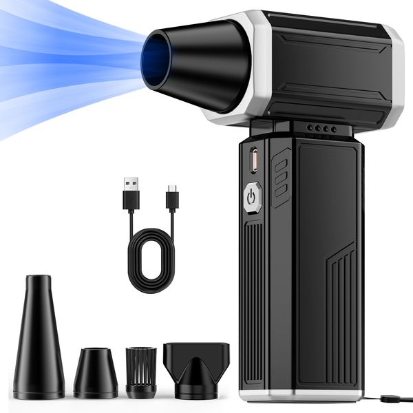 Wholesale High-Powered Cordless Electric Air Duster - 130k RPM Variable Speed for Precision Cleaning