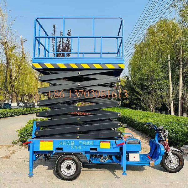

320 450 Kg Full Electric Mobile Folded Platform Portable Hydraulic Scissor Lifting Equipment for Narrow Space
