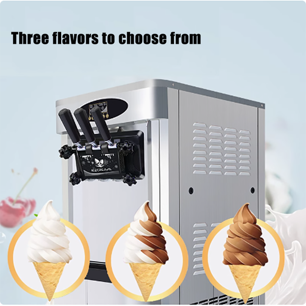 Factory Direct Sales Commercial Automatic Desktop Ice Cream Machine High Quality Low Price
