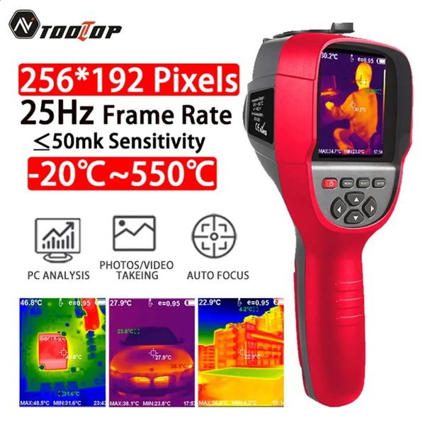 

TOOLTOP ET692C Professional Thermal Imaging Camera 256 192 Handheld Device for Automatic Inspection of Pipeline Heat Leakage 250408
