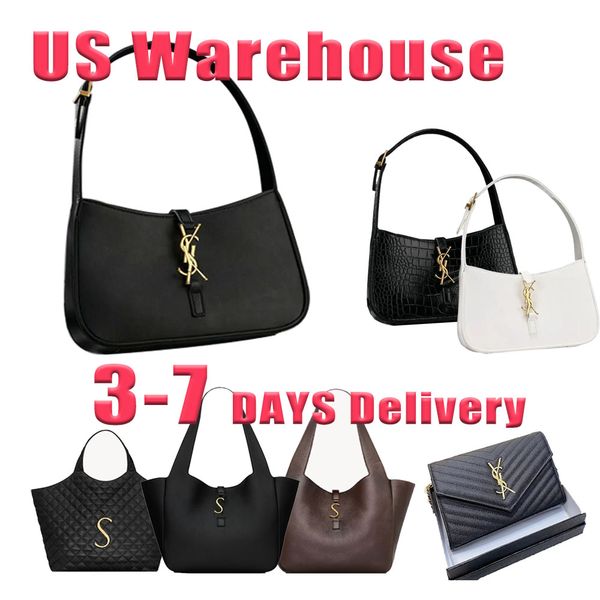 

10A HOBO designer bag with box luxurious ENVELOPE Crocodile pattern embossed glossy leather Shoulder Bags Classic Letter crossbody bag LOULOU crossbody bag 01, #16