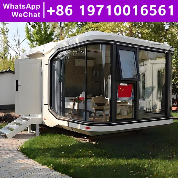 

Capsules House Capsule Outdoor Factory Price Prefab Tiny House Mobile Home Thermal Insulation High Quality Prefabricated Casas