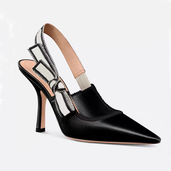 

designer Brand The catwalk New Women High Heels Webbing Bow Pointed Classic Fashion Dress Designer Embroidered Letters Decorative Party Evening Shoes Size 34-42, 11#