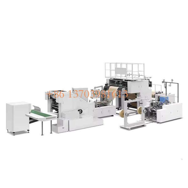 

Fully Automatic Machine for Making Kraft Craft Square Bottom Carry Paper Bags