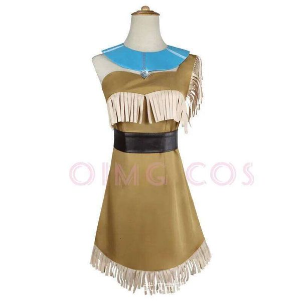 Pocahontas Cosplay Costume Carnival Uniform Halloween Anime Party Costumes Masquerade Women Game