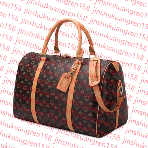

Top Quality New Men Duffle Bag Women Travel Bags Hand Luggage Travel Bags Men Pu Leather Handbags Large CrossBody Bags Totes Purse Bag 55cm 001, 1#