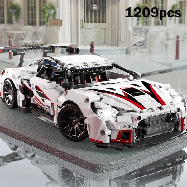 Famous Racing Car Building Blocks Set 1209 Pcs Model Kit Advanced Sports Car Toy for Adults Kids Vehicle Gift for Men and Boys C251118