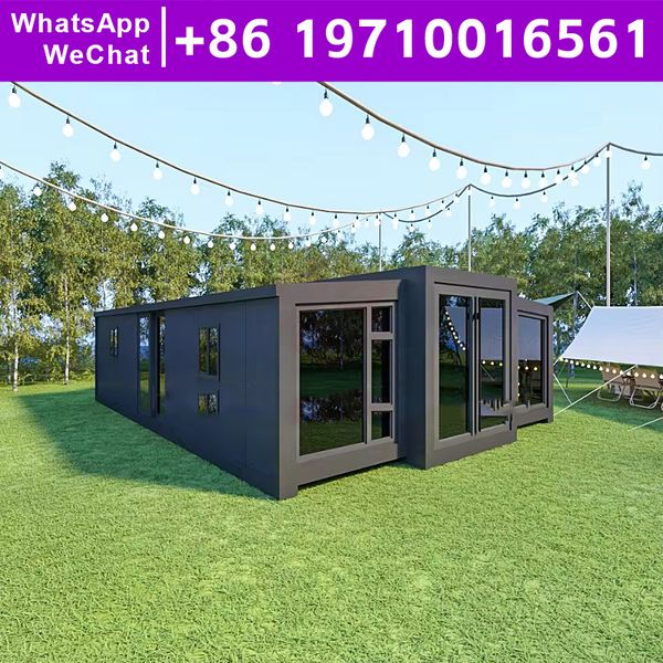 

Frame Steel Structure Tiny Homes Prefabricated Real House Modular Home Factory Price Capsule Houses Ready to Live in 2 Bedroom