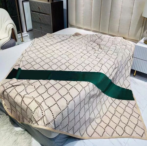 

designer blanket blanket throw cashmere vibration blanket copert Home Travel Throw Summer Air Conditioner Beach home bedding blankets, Color#8