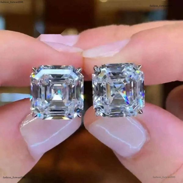 

20 Styles Trendy Lab Moissanite Stud Earring Original Sterg Sier Party Wedding Earrings For Women Bridal Jewelry Perfect Gift