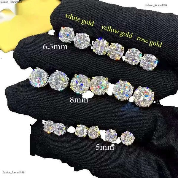 

Screwback earring 3mm-10mm piercing jewelry 4 prongs set CVD HPHT lab grown stud in VVS Elegant Dazzg