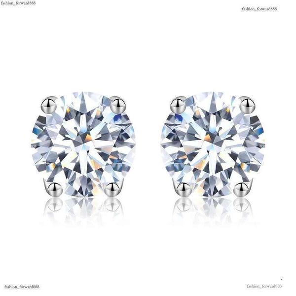 

Designer pass tester vvs moissanite designer for women sterg sier stud earrings gold plated mens screw back earring jewelry valentines day gift