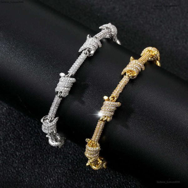 

Luxury hip hop Cuban chain front, back filled with ice out VVS Moissanite bracelets for men and women Free delivery