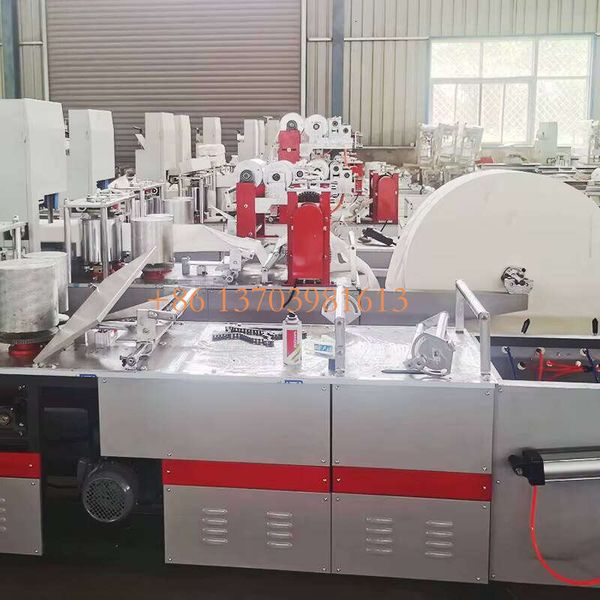 

Automatic Tissue Paper Cutting Packing Machine 10 Lines High Speed Soft Facial Tissue Paper Machine
