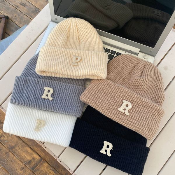 

Luxury Cashmere Designer Beanie Unisex Winter Hat with Ribbed Knit Soft Stretchy Beanie for Men and Women Multiple Colors for Daily Wear, #4