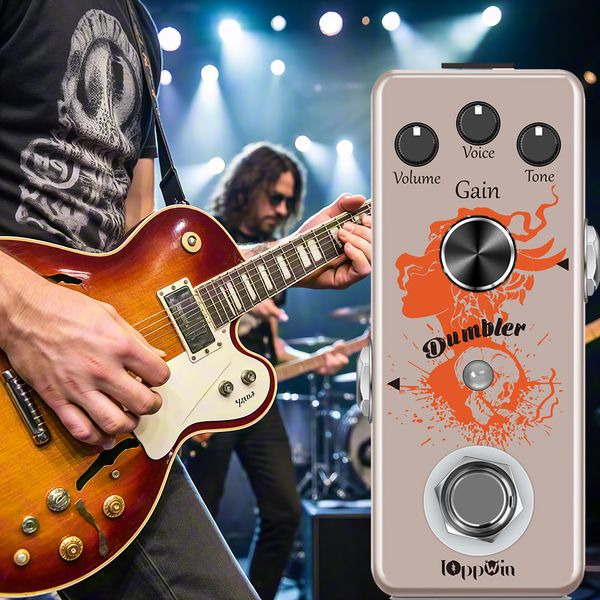 

Dumble Overdrive Analog Pedal Creamy Smooth Tone Dynamic Response Metal Housing