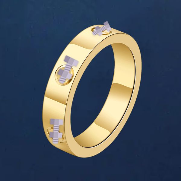 

Classic Lover's Diamond Wedding Ring - Men & Women, 18K Gold, Non-Fading, Hypoallergenic Sizes 5-9