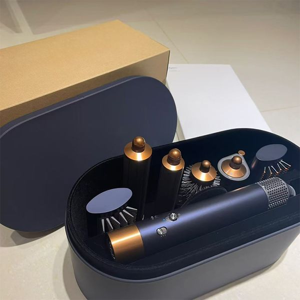 

Hair Curler Hair Products Multi Function Curling Iron Hair Curler Hair Professional Adjustable Temperature Curly Hair Curling Tool Womens Mens with Box, Rose red(4 in 1)