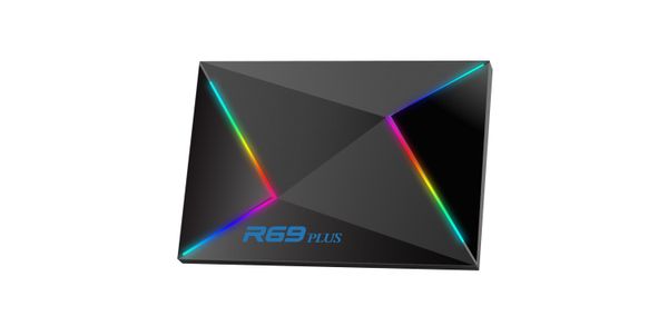 2025 newest smart 3d 8k android 14 0 hdr10 1000m ethernet settop box high quality 4g ram 5g wifi atv rockchip remote control r69 plus h728