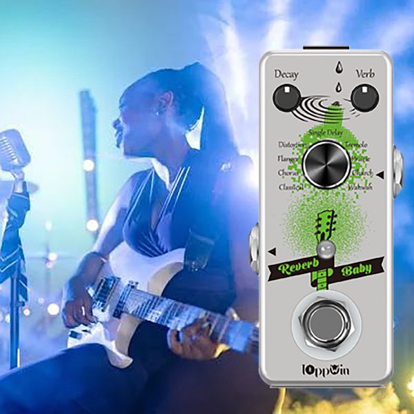 

Reverb Baby Multi-Function Electric Guitar Effect Unit - Classic Reverb, Chorus, Flanger & Other Features