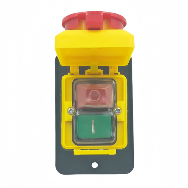 CK31 7 pins 400VAC 3 phase magnetic self-locking switch, 3 phase start button, cutting machine switch