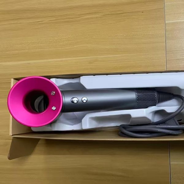 

Fashion Dryers Hair Salon Anion MuteHairdryer Designer Hair Care Electric Hair Drier Quick-dry Safety Egative Ionic Profession Blow Power, Rose-07(5 in 1)