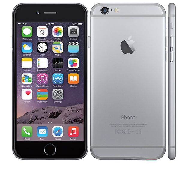 Refurbished Unlocked iPhone 6 Cellphone 1GB RAM 4.7 inch IOS Dual Core 16/32/64GB ROM with Touch ID 4G LTE Mobile Phone
