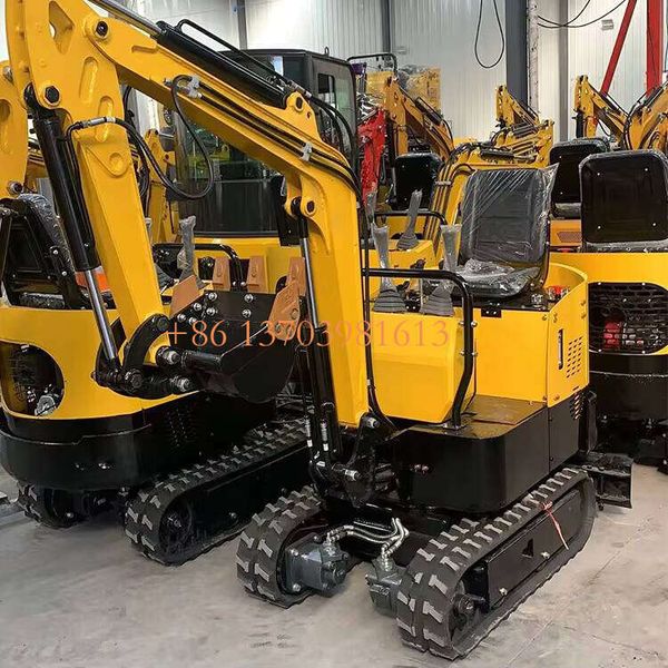 

1ton 2ton New Crawler Digger Excavator Engine Chinese Small Excavators Machine