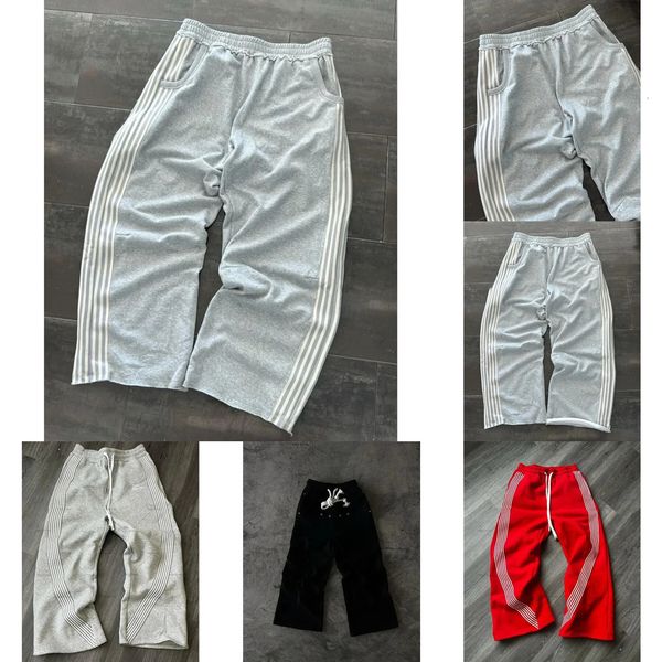 

A52025 new Designer Streetwear Sweatpants Y2K Pants Gothic Hip Hop Retro Stripes Baggy Casual Pants Mens Womens Elastic Waist Jogging Trousers, 9_color
