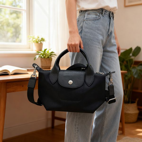 

Designer Long Bags for Women Luxury Handbags Women Messenger Crossbody Shoulder Bags Female France Tote CL8-1, Deep blue