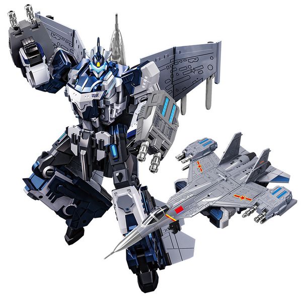 

Armor Warrior Deformation Mecha Robot Combination Set 2 In 1 Transformation Military Plane Car Tank Handheld Part Alloy Model Toys, Pink