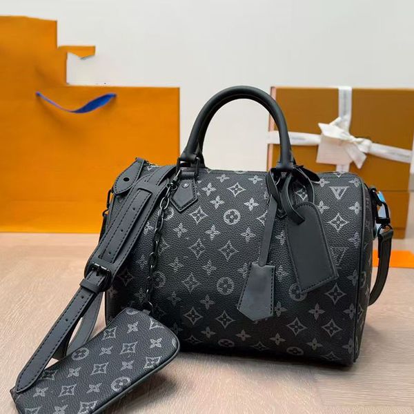 

Bandouliere Pillow Ostrich leather Spedys 30 Slouchy Women Large Shoulder Bag Boho vibe pillow tote Designer weekend bag Travel crossbody bag01, A18