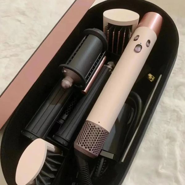 

Designer Curling Iron Electric Hair Curler Multi Function Professional Ceramic Curling Iron Adjustable Temperature Hair Tool Hair Curlers, Royal blue(6 in 1)