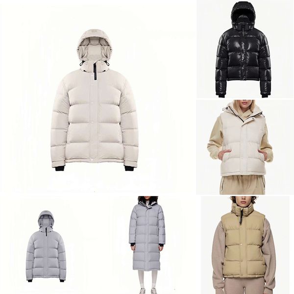 

A5Designer tna down jacket super puff short hooded vest branded waistcoat Canada down thickened extreme coId warm knee length jackets, #vest 6