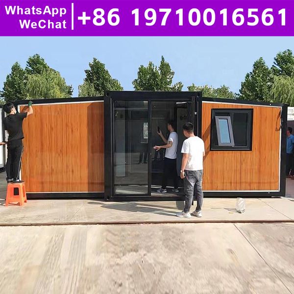 

Frame Steel Structure Tiny Homes Prefabricated Garden House Modular Home Luxury Modern Prefabricated Module Houses Leak Proof