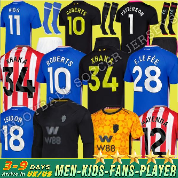 

25 26 sunderland soccer jersey Isidor AWAY FINAL Remembrance Retro Mayenda Rigg JOBE ROBERTS ba CLarke Ekwah 2025 2026 football shirts top men kids kit AAAAA, Red