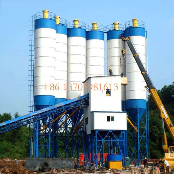 

Fixed Concrete Plant New Price Drawing Stationary Ready Mixed Concrete Batching Mixing Plant for Sale