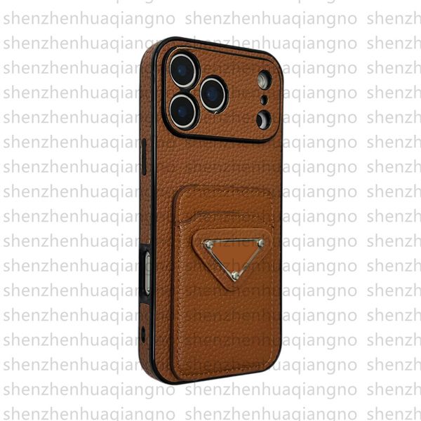 For iPhone 17 Pro Max Case Designer Phone Case Apple iPhone 16 Pro Max 15 14 13 12 11 15 Plus 16 Plus iPhone Case Luxury Caviar Leather Full Coverage Wallet Case Card Holder