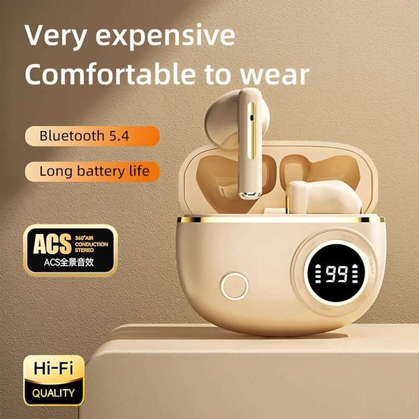 TWS Wireless Bluetooth Headset LED Dislpaly Binaural Waterproof Reduction Earphone Sports Stereo Noise Canceg Headphone