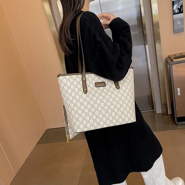 

Womens Designer Bags: Stylish Large Capacity Tote Bag, Premium Textured Shoulder Bag for Women, New Fashionable Design, Gold