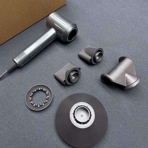 

Womens Hair Dryers Designer Hair Drier Salon Mute Safety Powerful Electric Egative Ionic Professional negative Quick Dry Blow Hair Drier Tra, C1(hd08)-with 5 accessories