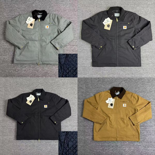 

A5Car harrett Jacket Designer Coat Top Quality J140 Classic American overall Hooded Work Jacket With Warm And Windproof Cotton Jacket, Thin jacket 21#