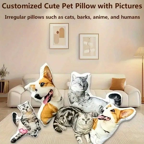 Customise your pets abstract home cushion to comfort you during the loss of your beloved companion the perfect Christmas gift Y251118