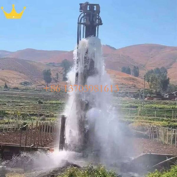 

500m Crawler Diesel Engine Water Well Drilling Machine Borehole Rig Mine Drilling Rig Factory Price