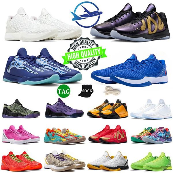 

Mambas Basketball Shoes 6 Girl Dad Protro Grinch Think Pink 5 8s Bruce Reverse Grinch men Stage Radiant Emerald 6s mens outdoor sports trainers sneakers 36-46, #8