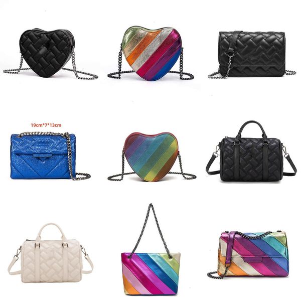 

A1010 Designer handbags luxury large shoulder bags for women evening small clutch color heart purses fashion bird head chains crossbody bags strap flap tote hasp, A23 27cm