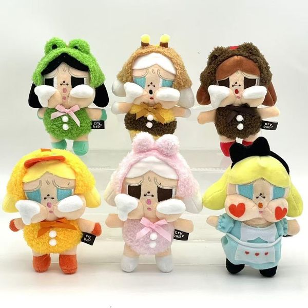 New Transformation Crybaby Cute Bubble Mart Plush Toy Pendant Doll Dodo Girl Bedroom Decoration